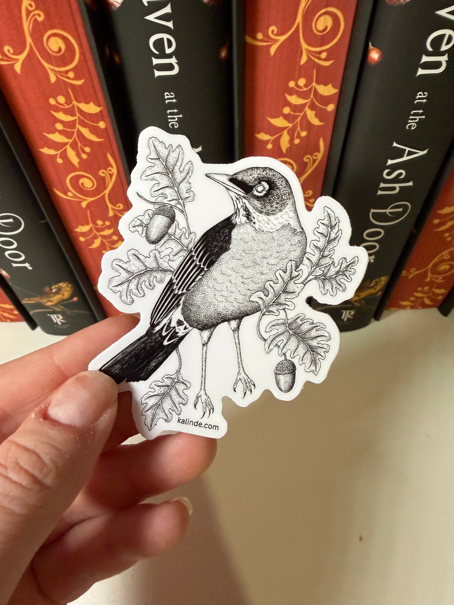 Robin Art Sticker