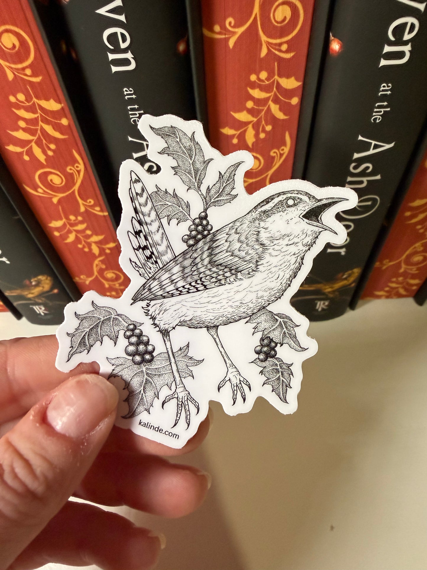 Wren Art Sticker