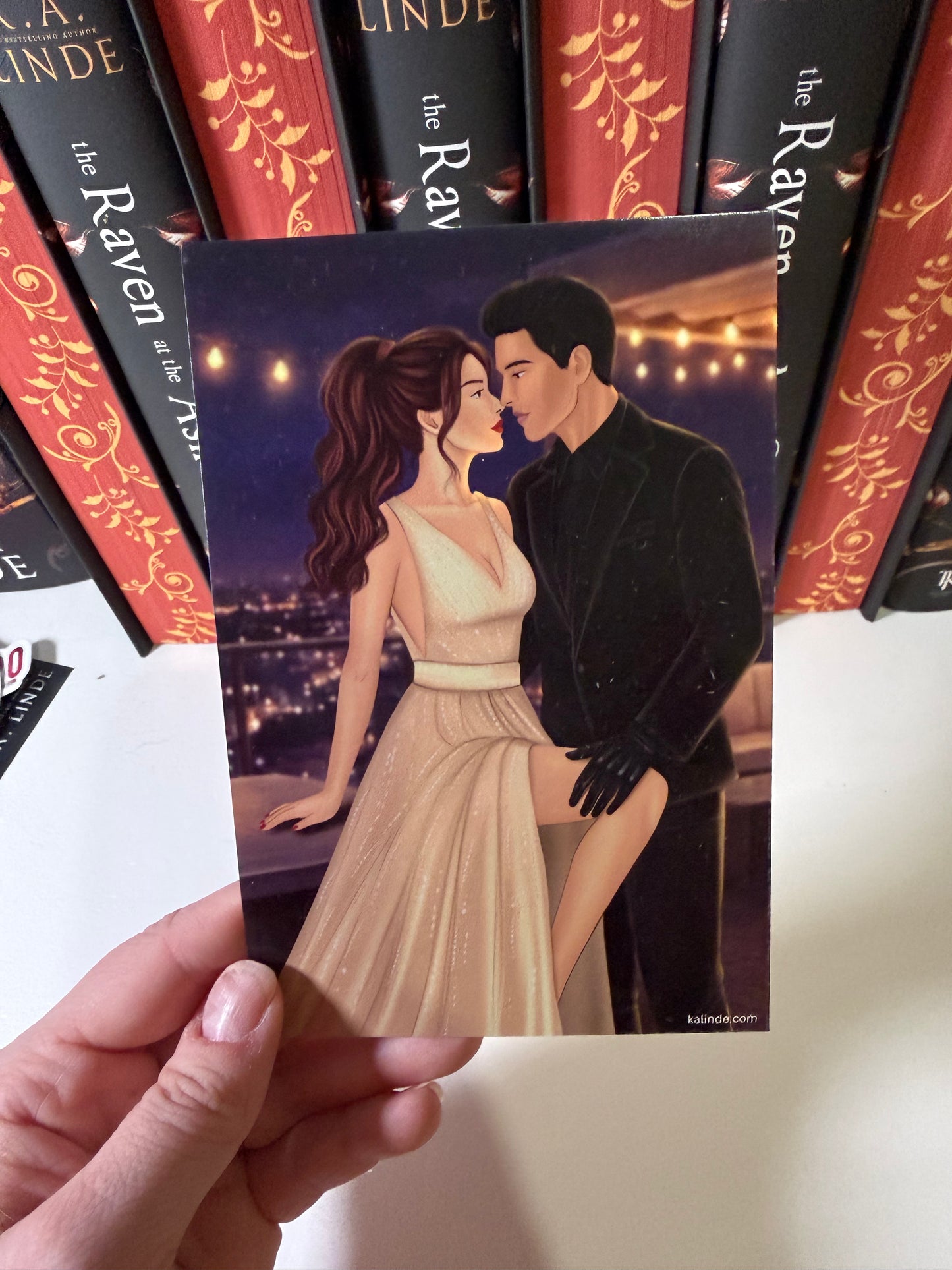 Kierse & Graves Gold Dress Art Print