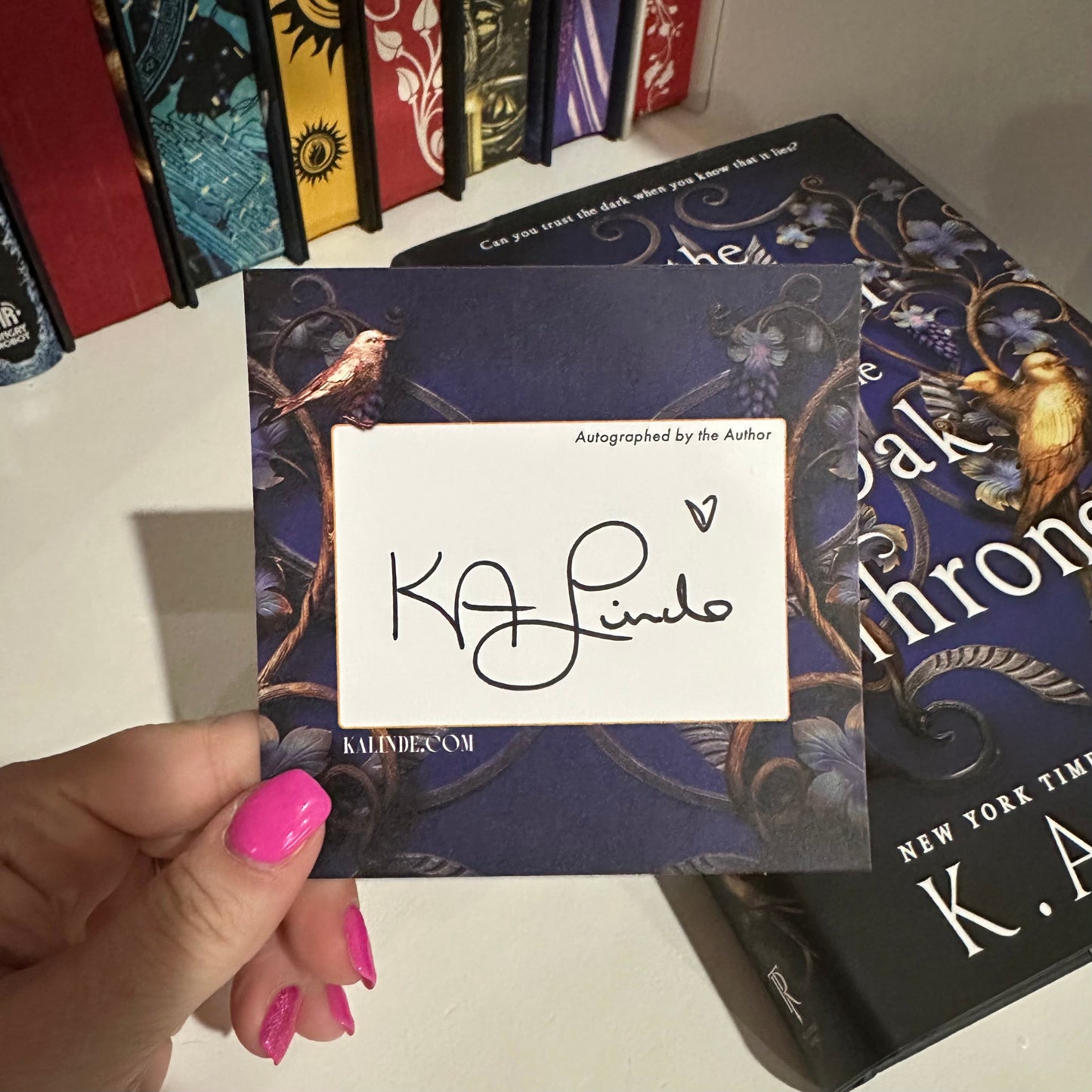 The Robin on the Oak Throne Bookplate