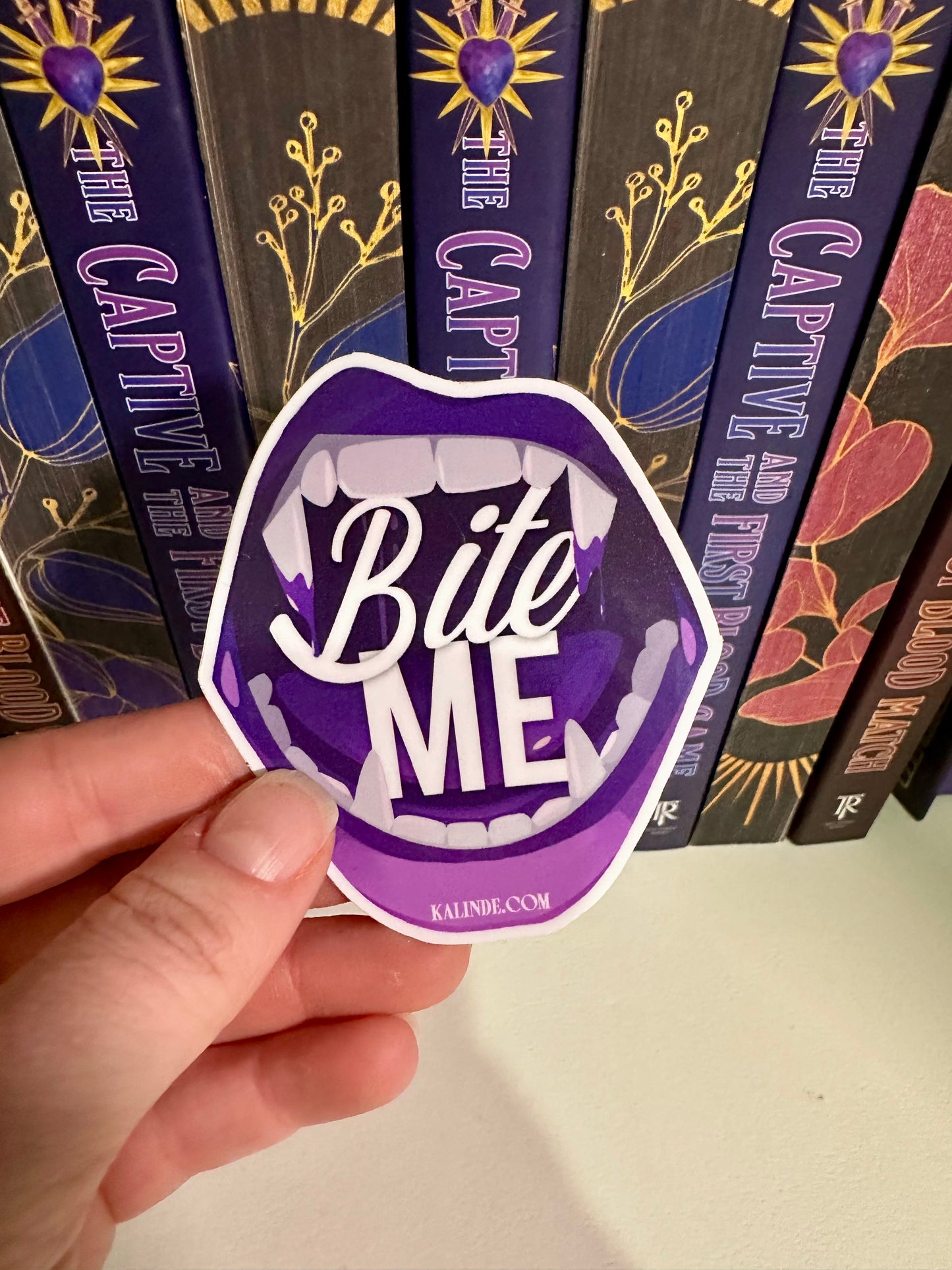 Bite Me Sticker
