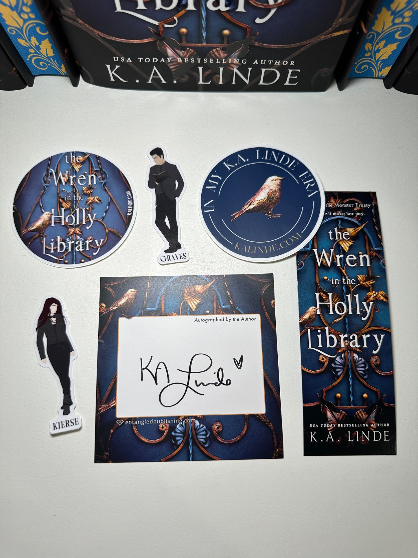 The Wren in the Holly Library Character Swag Pack