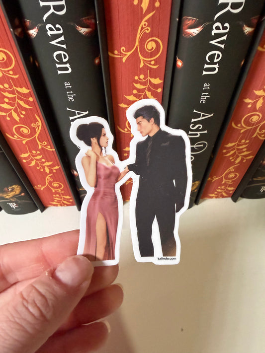 Kierse & Graves Pink Dress Art Sticker