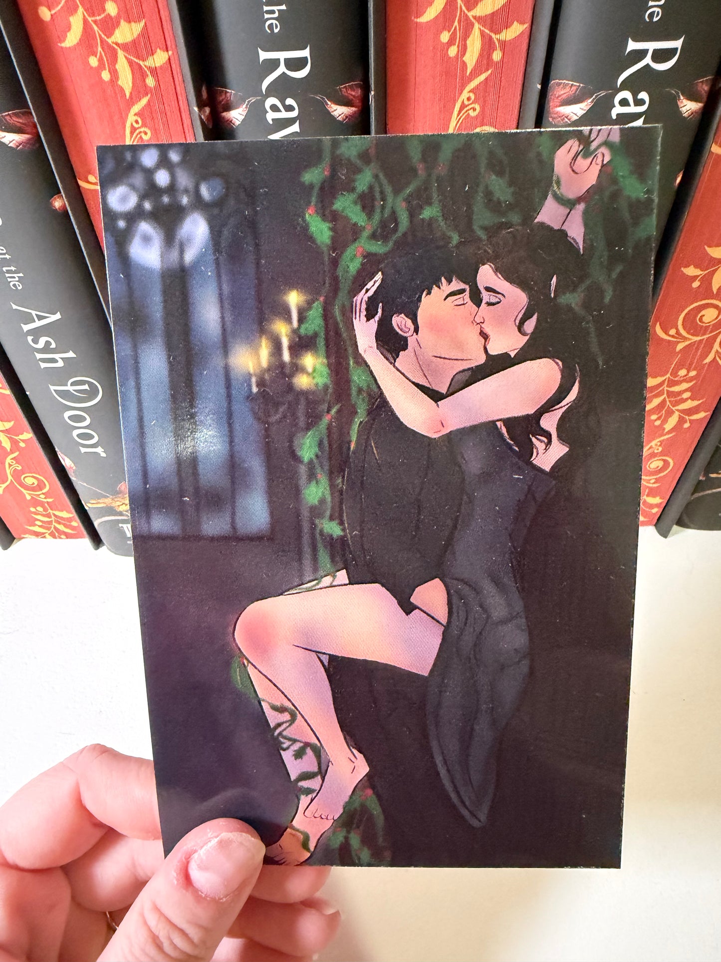Kierse & Graves Library Kiss Art Print