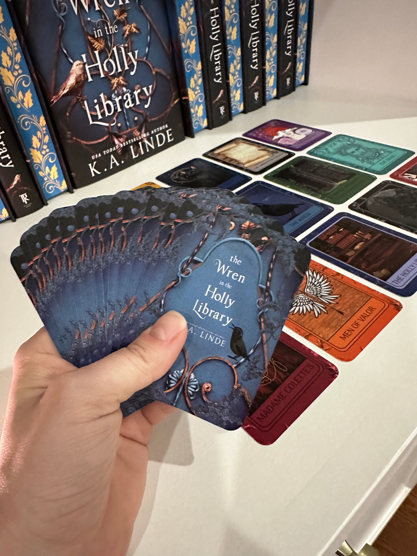 The Wren in the Holly Library Tarot Swag Pack with bookplate