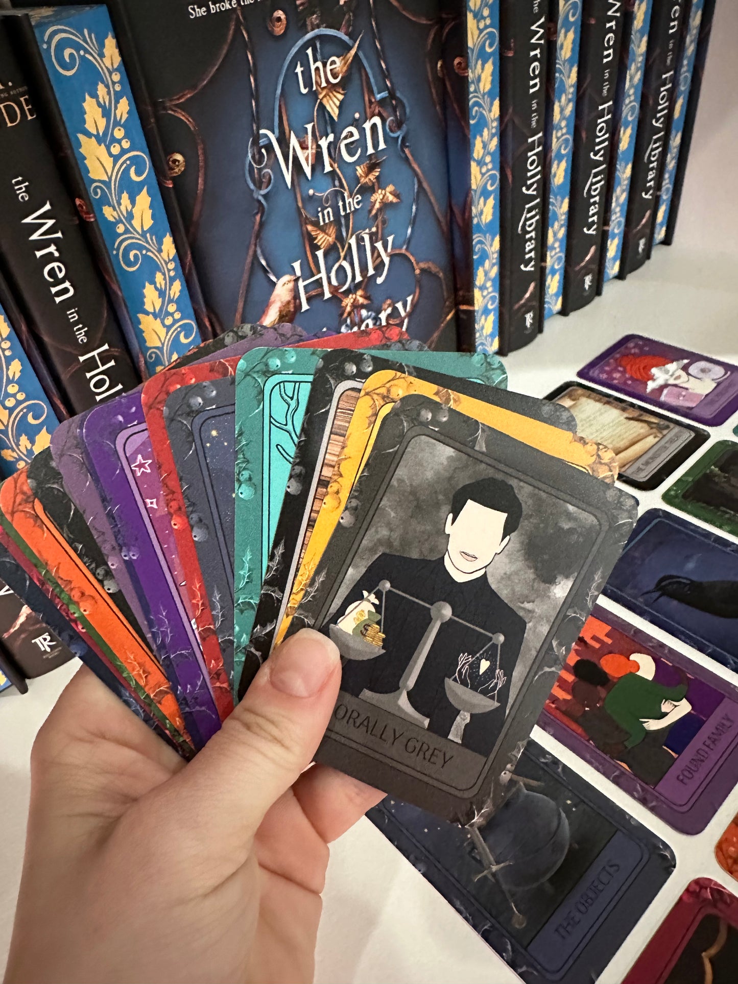 The Wren in the Holly Library Tarot Swag Pack with bookplate