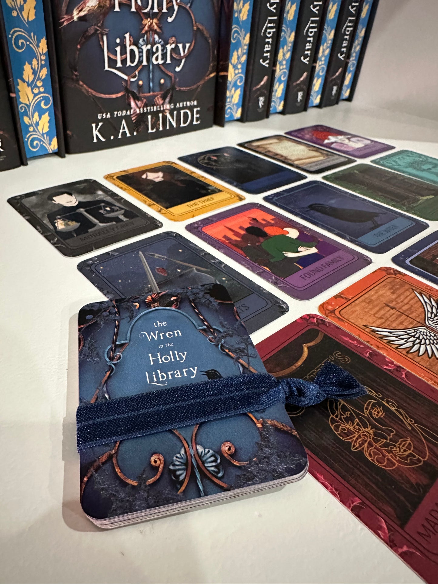 The Wren in the Holly Library Tarot Swag Pack with bookplate