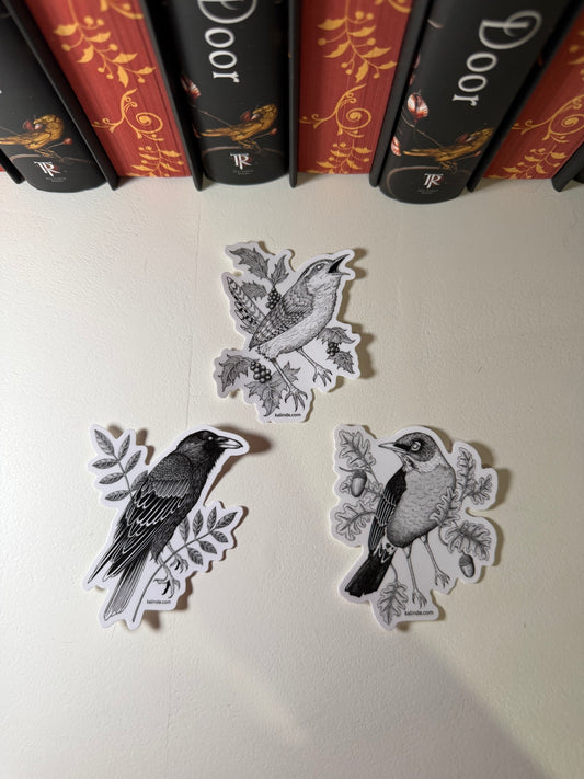Birds Art Sticker Pack