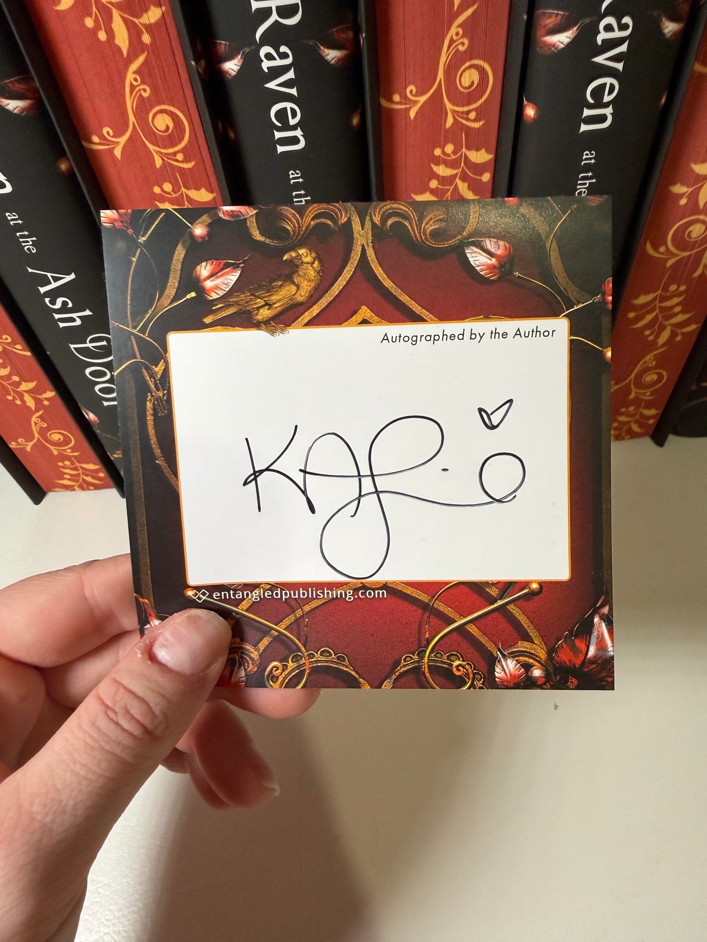 The Raven at the Ash Door Bookplate