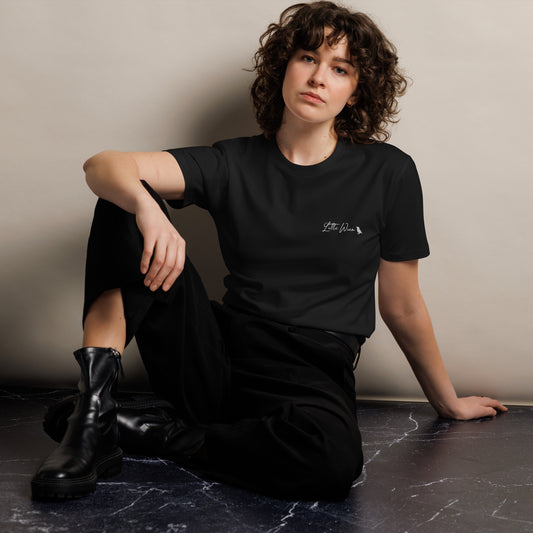Little Wren Embroidered Unisex premium t-shirt