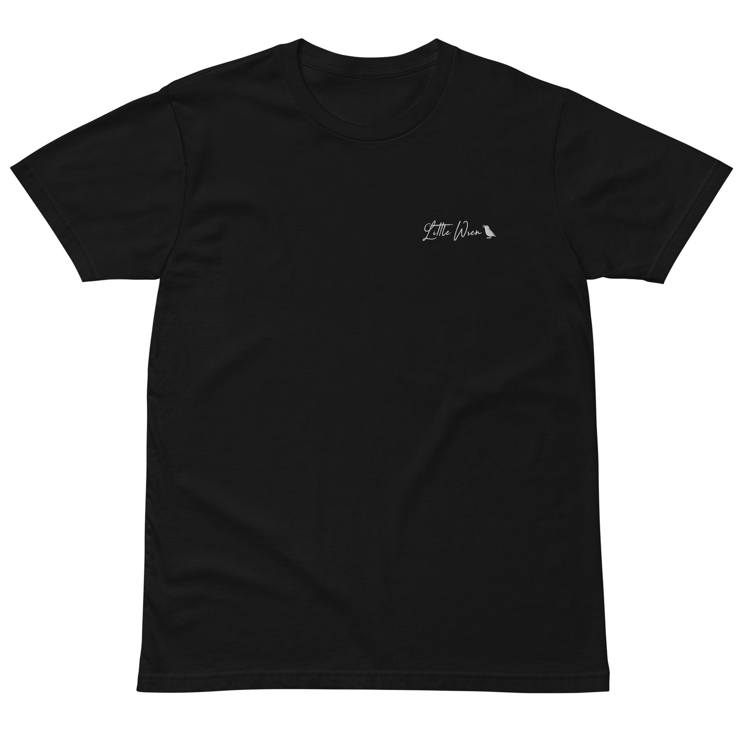 Little Wren Embroidered Unisex premium t-shirt
