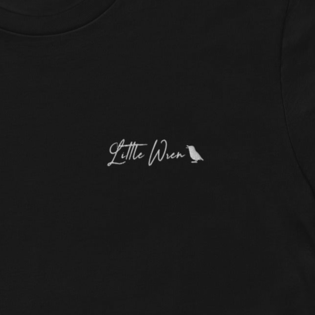 Little Wren Embroidered Unisex premium t-shirt